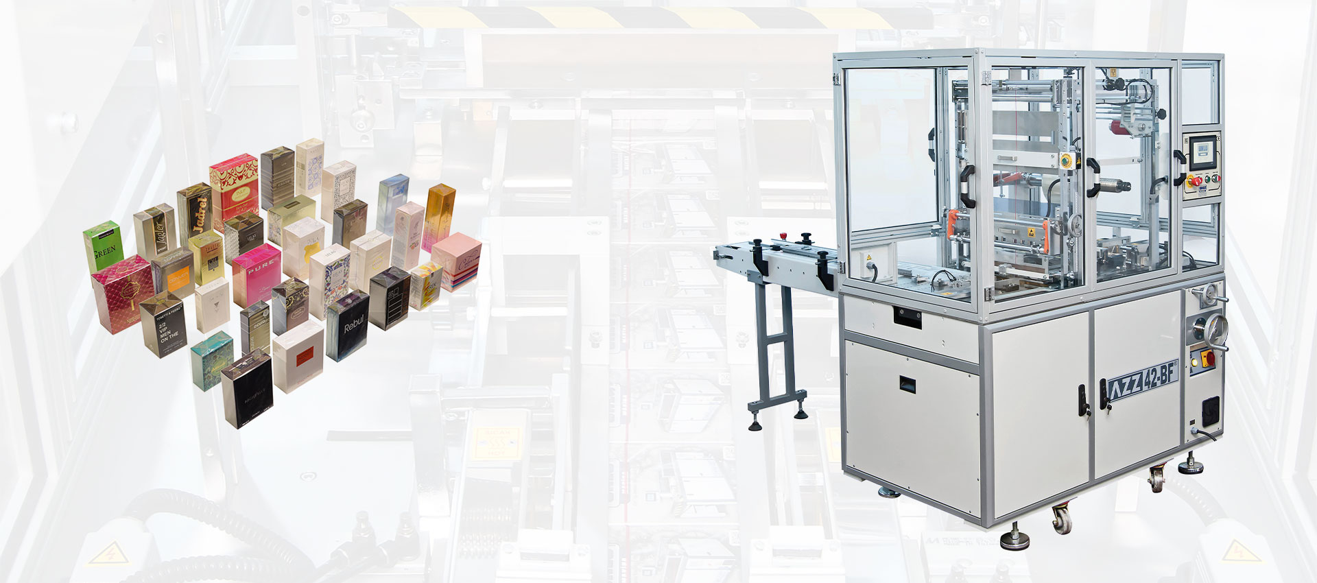 AZZ 42 | BF CLASSIC AUTOMATIC - ENVELOPE TYPE BOX PACKAGING MACHINE